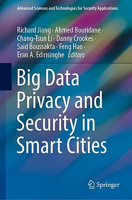 eBook (pdf) Big Data Privacy and Security in Smart Cities de 