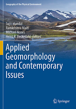 Kartonierter Einband Applied Geomorphology and Contemporary Issues von 