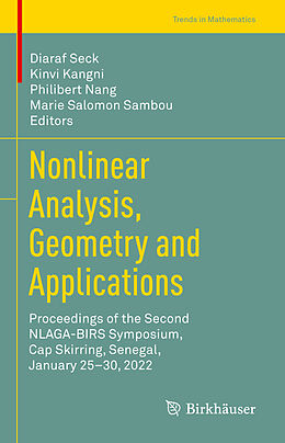 Livre Relié Nonlinear Analysis, Geometry and Applications de 