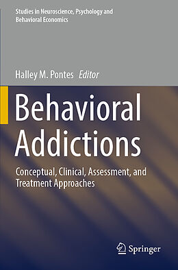 Couverture cartonnée Behavioral Addictions de 