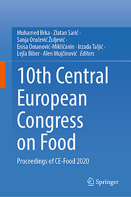 Fester Einband 10th Central European Congress on Food von 