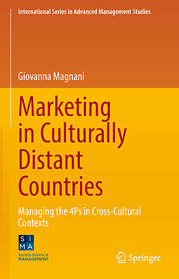 Livre Relié Marketing in Culturally Distant Countries de Giovanna Magnani