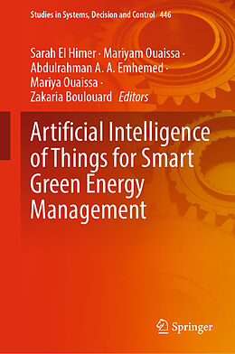 Livre Relié Artificial Intelligence of Things for Smart Green Energy Management de 