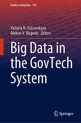 Livre Relié Big Data in the GovTech System de 