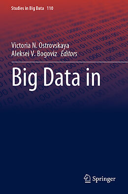 Couverture cartonnée Big Data in the GovTech System de 