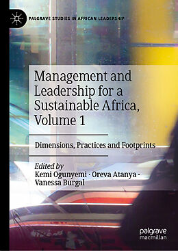 Livre Relié Management and Leadership for a Sustainable Africa, Volume 1 de 