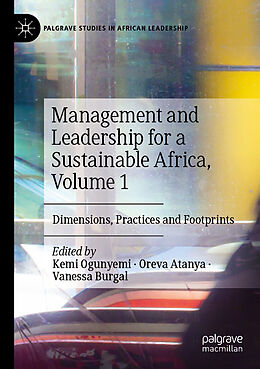 Couverture cartonnée Management and Leadership for a Sustainable Africa, Volume 1 de 