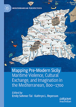 Livre Relié Mapping Pre-Modern Sicily de 