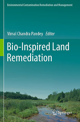 Couverture cartonnée Bio-Inspired Land Remediation de 