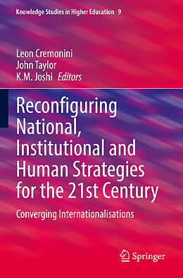 Kartonierter Einband Reconfiguring National, Institutional and Human Strategies for the 21st Century von 