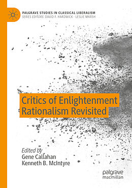 Couverture cartonnée Critics of Enlightenment Rationalism Revisited de 