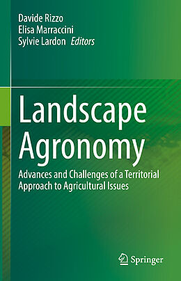 Livre Relié Landscape Agronomy de 