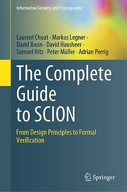 eBook (pdf) The Complete Guide to SCION de Laurent Chuat, Markus Legner, David Basin