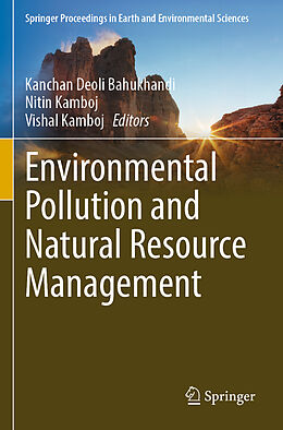 Kartonierter Einband Environmental Pollution and Natural Resource Management von 