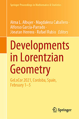 Livre Relié Developments in Lorentzian Geometry de 