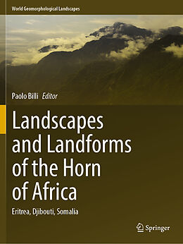 Couverture cartonnée Landscapes and Landforms of the Horn of Africa de 