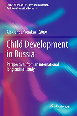 Kartonierter Einband Child Development in Russia von 