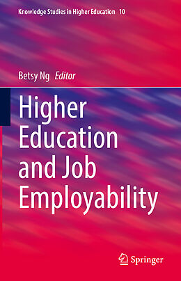 Livre Relié Higher Education and Job Employability de 