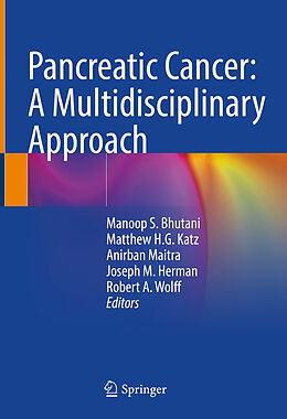 Livre Relié Pancreatic Cancer: A Multidisciplinary Approach de 