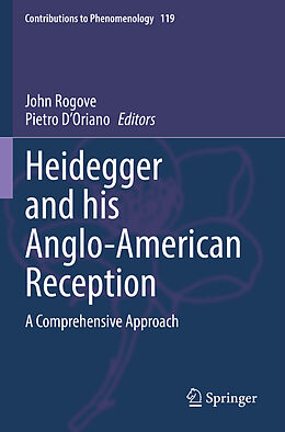 Couverture cartonnée Heidegger and his Anglo-American Reception de 