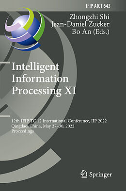 Couverture cartonnée Intelligent Information Processing XI de 