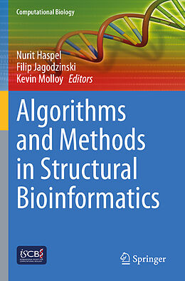 Couverture cartonnée Algorithms and Methods in Structural Bioinformatics de 