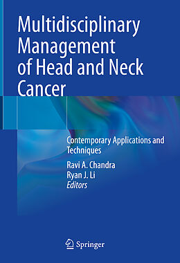 Livre Relié Multidisciplinary Management of Head and Neck Cancer de 