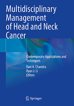 Couverture cartonnée Multidisciplinary Management of Head and Neck Cancer de 