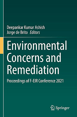 Couverture cartonnée Environmental Concerns and Remediation de 