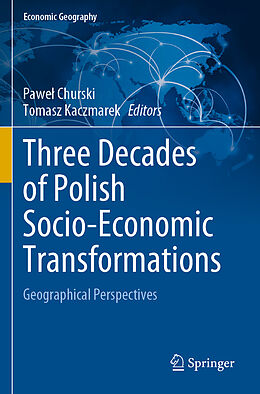 Couverture cartonnée Three Decades of Polish Socio-Economic Transformations de 