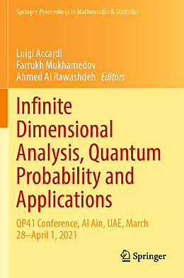 Kartonierter Einband Infinite Dimensional Analysis, Quantum Probability and Applications von 