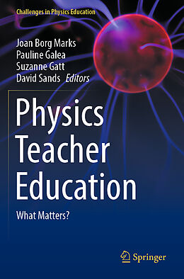 Couverture cartonnée Physics Teacher Education de 