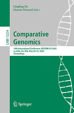 Couverture cartonnée Comparative Genomics de 