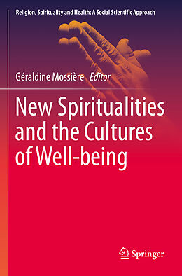 Couverture cartonnée New Spiritualities and the Cultures of Well-being de 