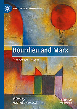Couverture cartonnée Bourdieu and Marx de 