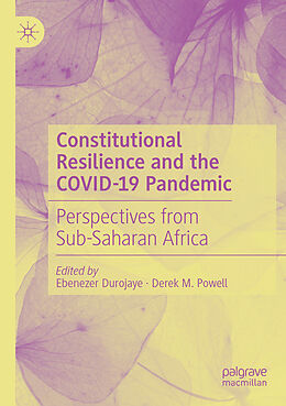 Kartonierter Einband Constitutional Resilience and the COVID-19 Pandemic von 