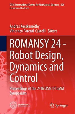 eBook (pdf) ROMANSY 24 - Robot Design, Dynamics and Control de 