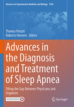 Couverture cartonnée Advances in the Diagnosis and Treatment of Sleep Apnea de 
