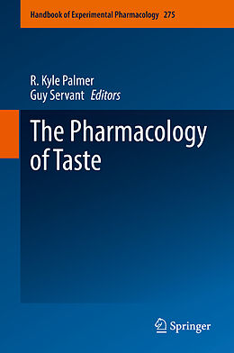 Livre Relié The Pharmacology of Taste de 
