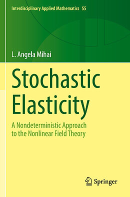 Kartonierter Einband Stochastic Elasticity von L. Angela Mihai