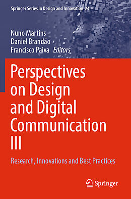 Couverture cartonnée Perspectives on Design and Digital Communication III de 