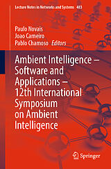 E-Book (pdf) Ambient Intelligence - Software and Applications - 12th International Symposium on Ambient Intelligence von 