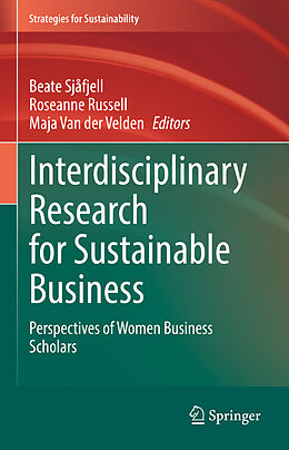 Livre Relié Interdisciplinary Research for Sustainable Business de 