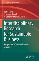 eBook (pdf) Interdisciplinary Research for Sustainable Business de 