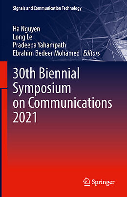 Livre Relié 30th Biennial Symposium on Communications 2021 de 