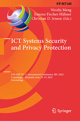 Livre Relié ICT Systems Security and Privacy Protection de 