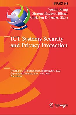 eBook (pdf) ICT Systems Security and Privacy Protection de 