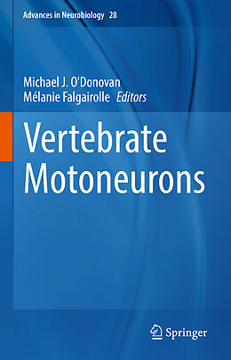 Livre Relié Vertebrate Motoneurons de 