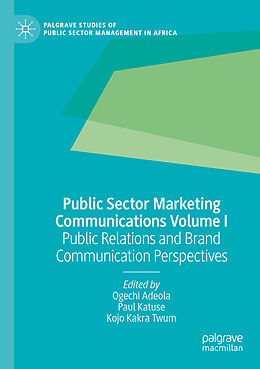 Kartonierter Einband Public Sector Marketing Communications Volume I von 