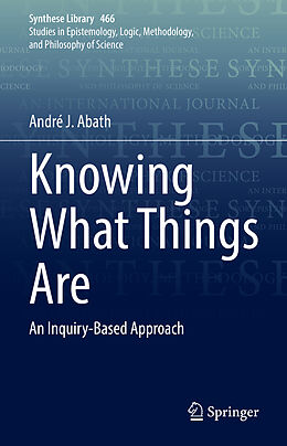 Livre Relié Knowing What Things Are de André J. Abath